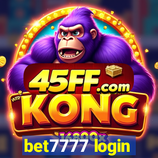 bet7777 login
